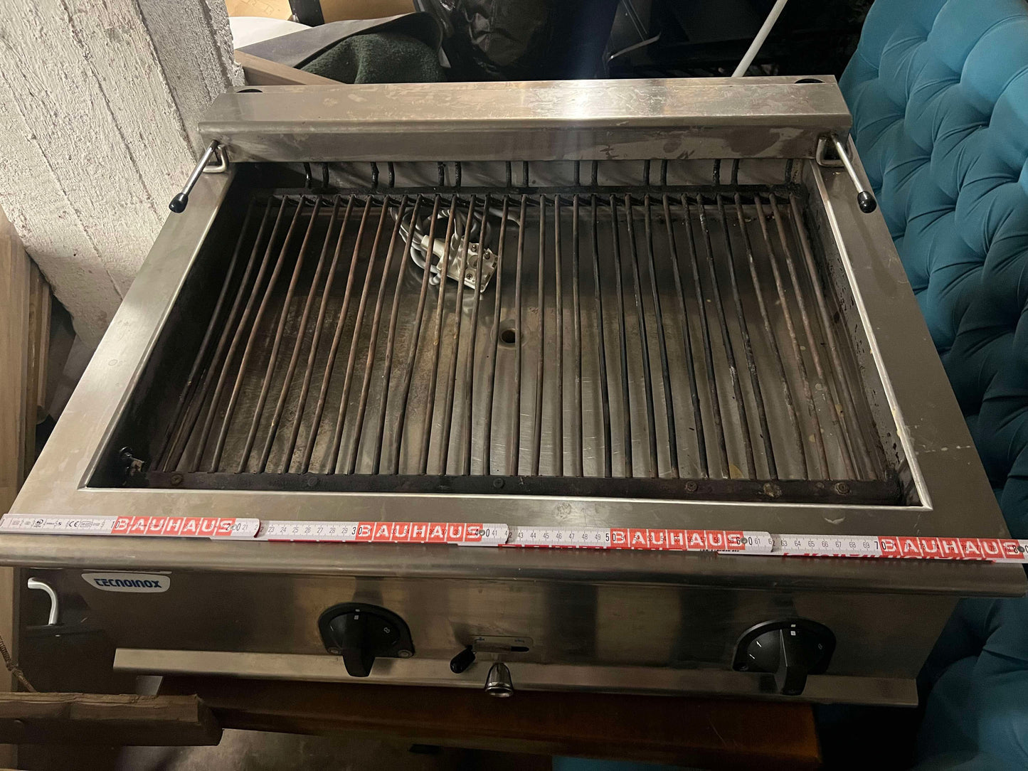 TECNOINOX 80cm - Dubbel El-grill