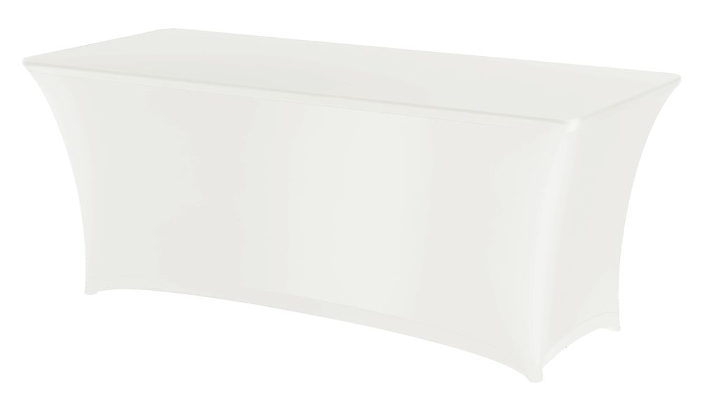 Bordsduk, rektangulär, HENDI, 810927, Vit, 1500x760x(H)730mm