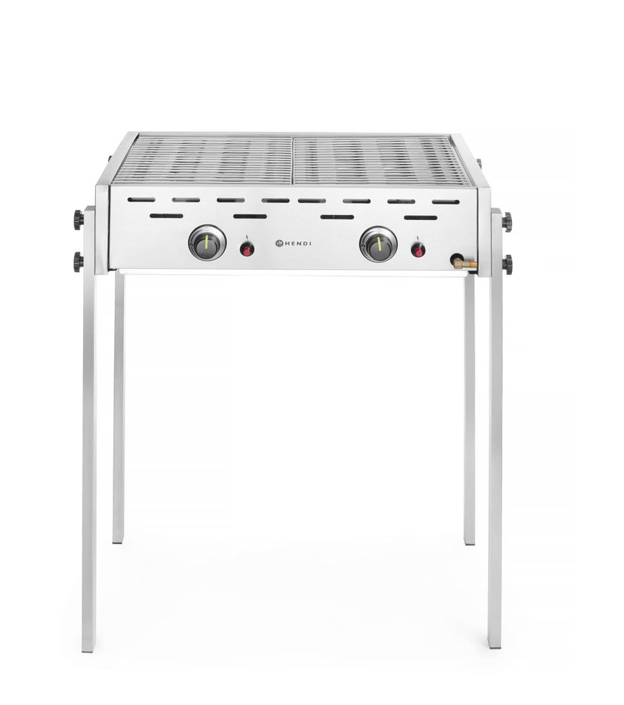 Roast-Master Pro gasgrill, HENDI, 11,6 kW, 790x560x(H)900 mm