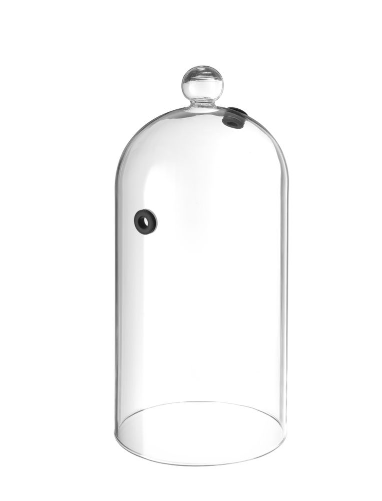 Glaskupol med ventilation, HENDI, Cocktailkupol, ⌀130x(H)282mm
