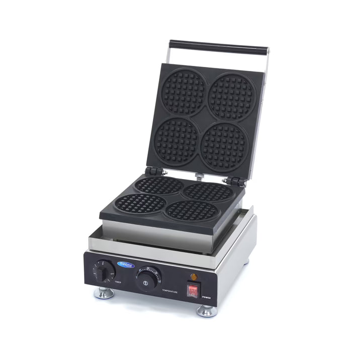 MAXIMA Mini Våffelmaskin - 4 rundor