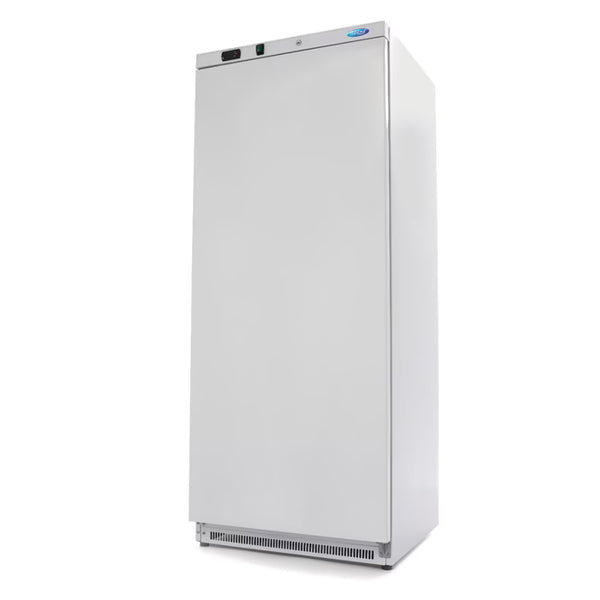 MAXIMA Frys 600L - 6 fasta hyllor - Vit