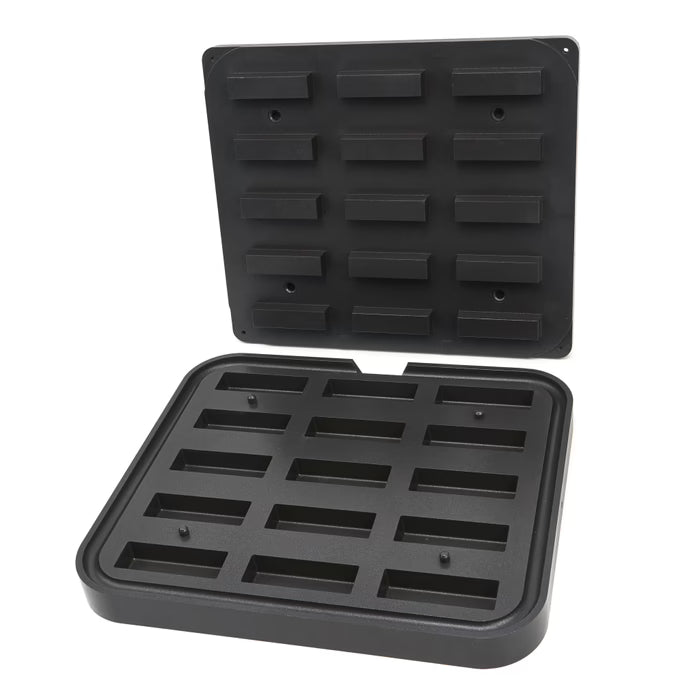 MAXIMA Tartletform Rektangel 90x30/85x26 mm - 15 stycken