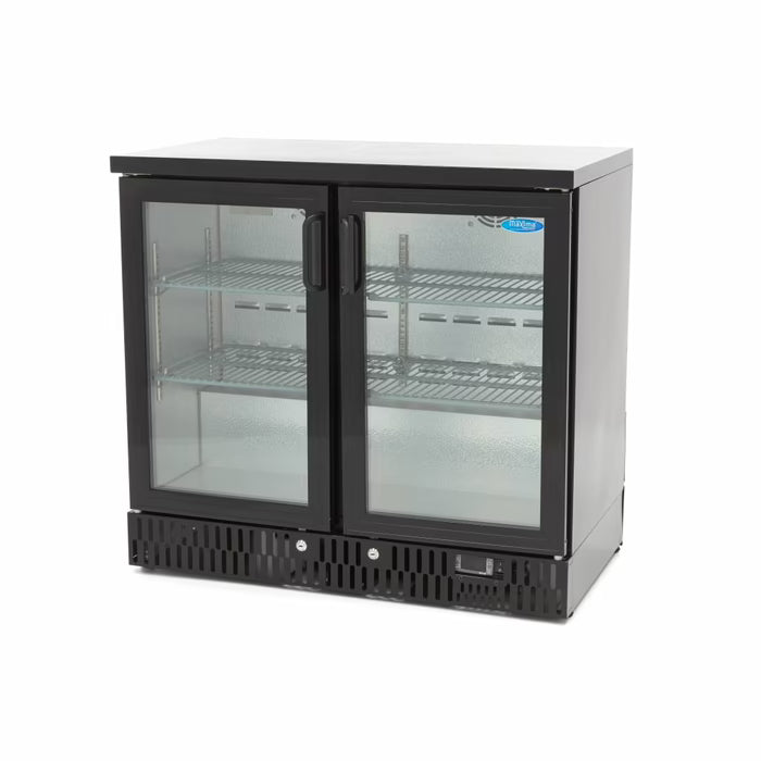MAXIMA Dryckeskyl - 214L - 2 gångjärnsdörrar