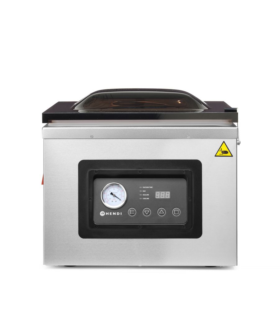 Vakuumkammarförpackningsmaskin Profi Line, HENDI, Profi Line, tätningslist 410 mm, 230V/1100W, 510x625x(H)455mm