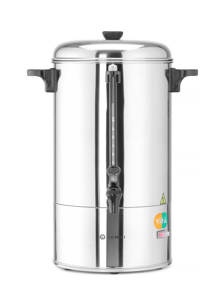 Perkolator enkelväggig, HENDI, 10L, 230V/1500W, 406x390x(H)522mm