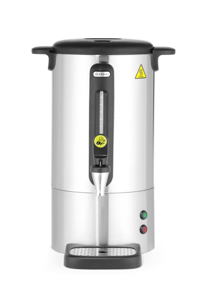 Perkolator UNIQ, HENDI, designad av Robert Bronwasser, 7L, Silver, 220-240V/1050W, 307x330x(H)450mm