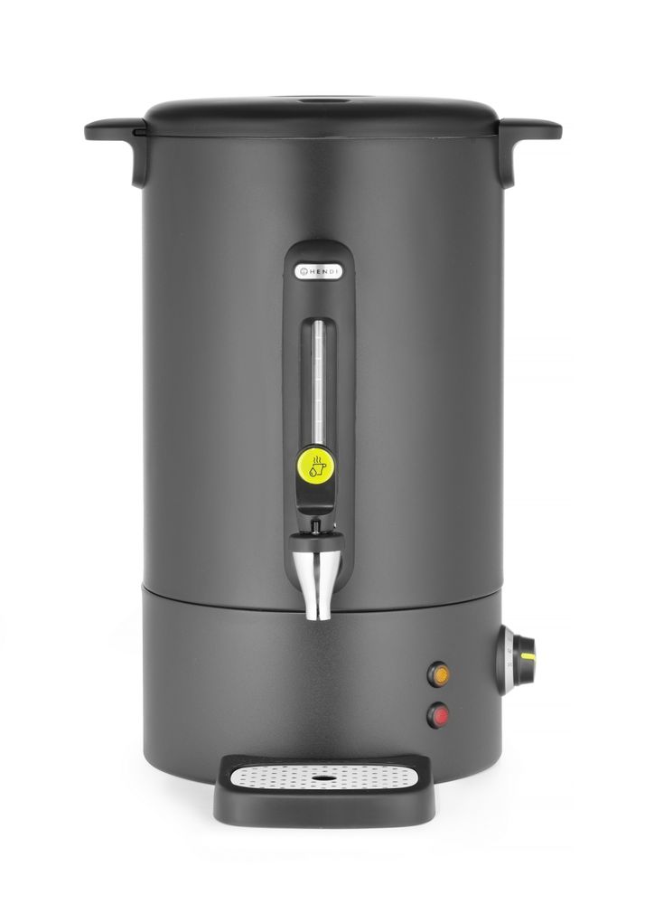 Varmdryckskokare UNIQ, HENDI, designad av Robert Bronwasser, 16L, Svart, 220-240V/1650W, 357x380x(H)502mm