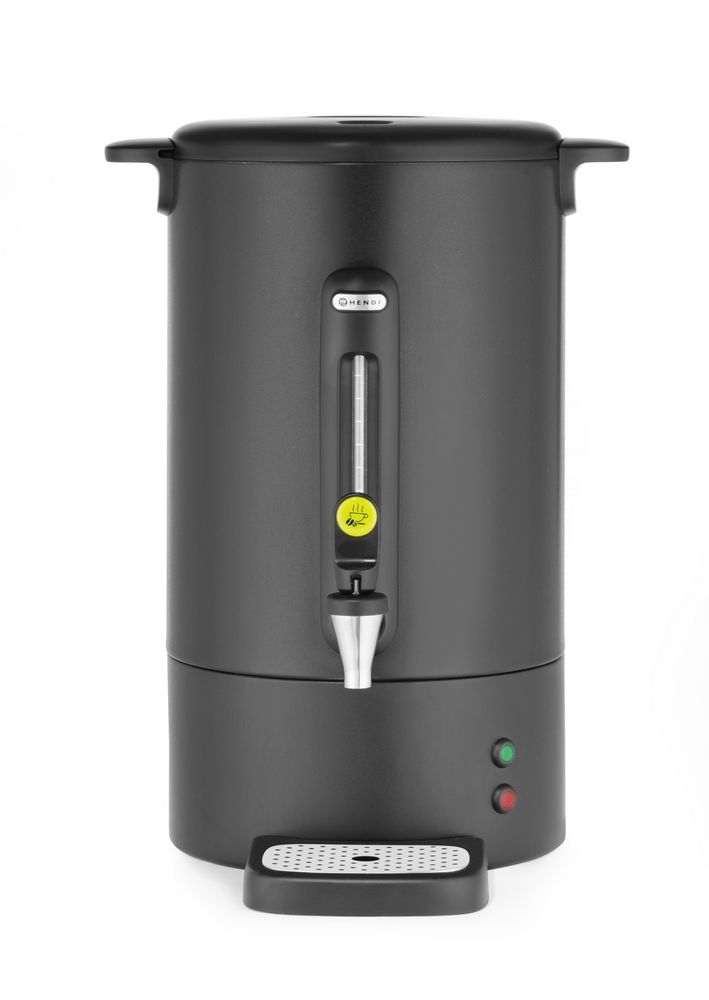 Perkolator UNIQ, HENDI, designad av Robert Bronwasser, 14L, Svart, 220-240V/1750W, 357x380x(H)502mm