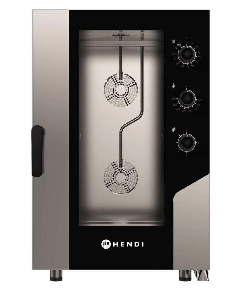 Konvektionsångugn CONTROL 11x GN1/1, HENDI, 400V/15400W, 730x855x(H)1130mm