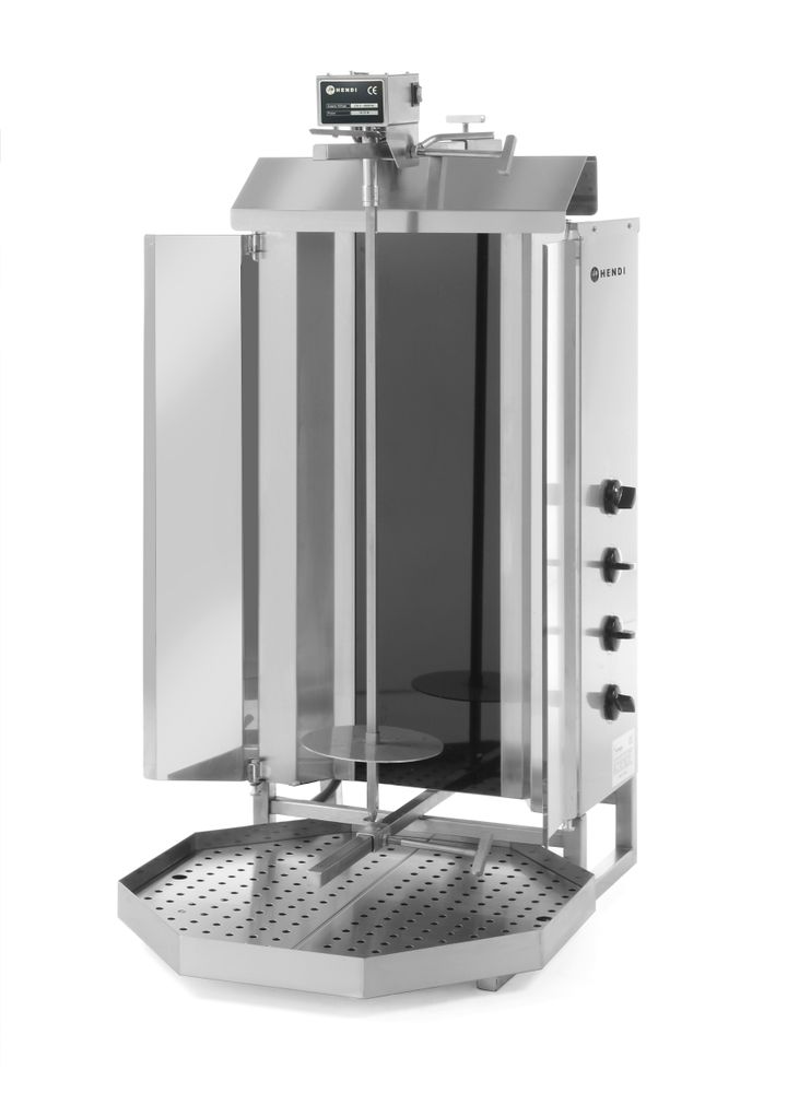 Elektrisk kebabgrill, HENDI, Profi Line, 400V/7200W, 7,2kW, 550x700x(H)1120mm