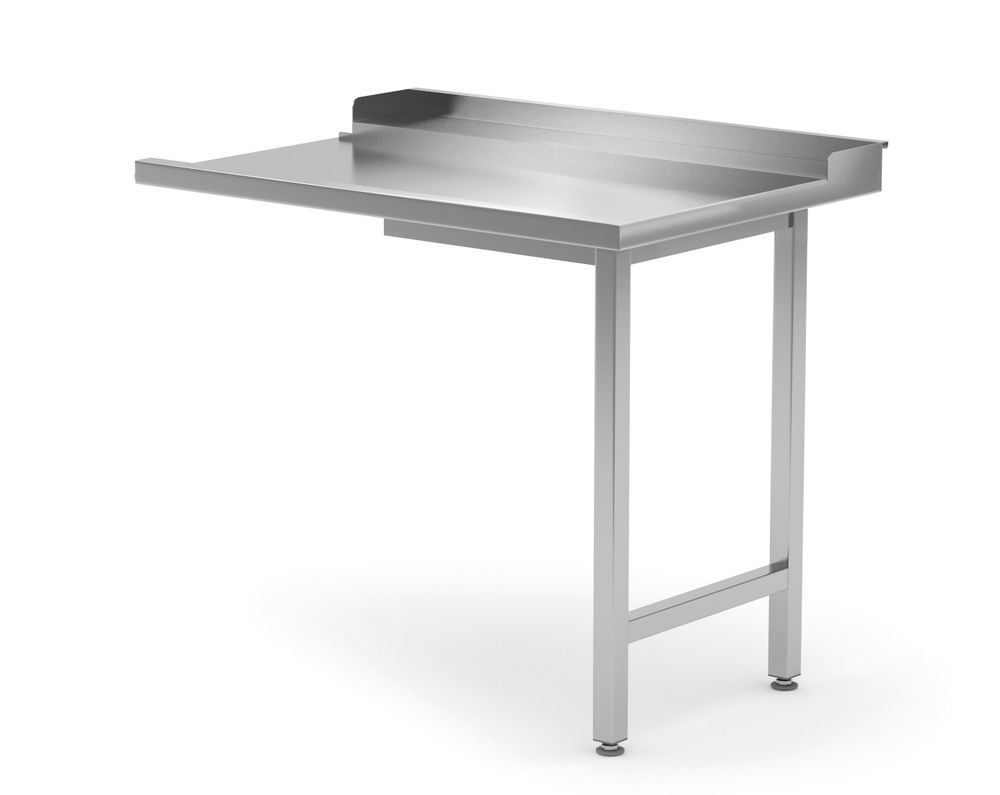 Avlastningsbord för diskmaskiner, HENDI, höger sida, 1000x700x(H)850mm