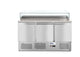 Arktic Pizzadisk med tre dörrar, 380 liter, 230V/310W, 1378x702x(H)1155mm