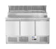 Arktic Salladsdisk med tre dörrar och upphöjd GN-display, 380 l, 230 V/310 W, 1365 x 702 x (H) 1265 mm