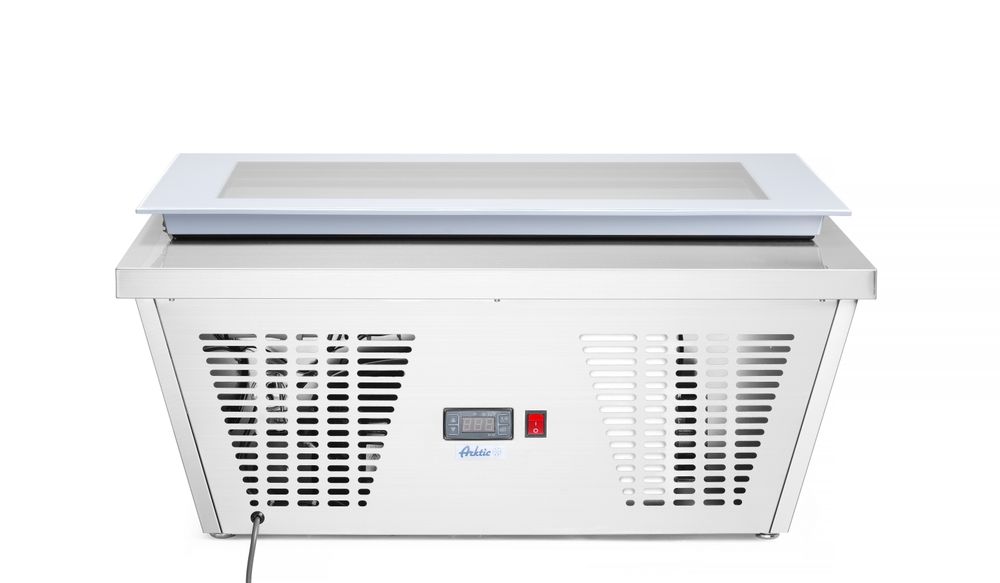 Ice cream display freezer