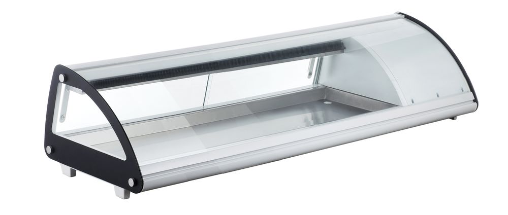 Sushidisplay 5x GN 1/3, Arktic, 230V/160W, 1307x445x(H)327mm