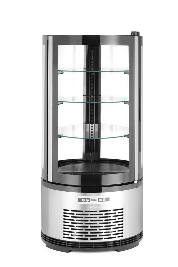 Arktic Rund kakdisplay, 100L, 230V/210W, Ø480x(H)1065mm