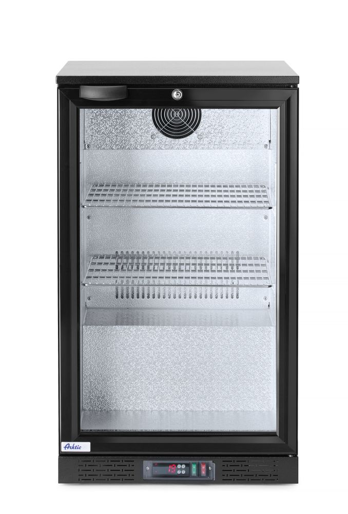 Back bar refrigerator single-door, Arktic, 86L, Black, 220-240V/120W, 500x530x(H)865mm