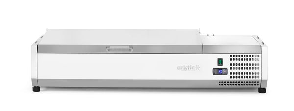Arktic Kyld serveringsbehållare GN 1/3, 4x GN 1/3, 230V/180W, 1205x420x(H)630mm