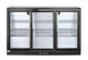 Arktic Kylskåp med barfunktion och trippelskjutdörrar, 254L, Svart, 220-240V/160W, 1350x520x(H)865mm
