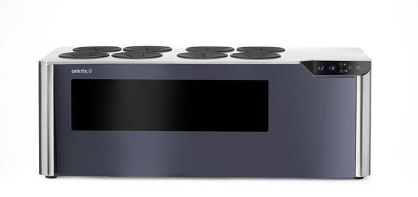 Arktic Vinkyl för bänkskiva, 2-zons Cellar, Svart, 220-240V/60W, 800x350x(H)293mm