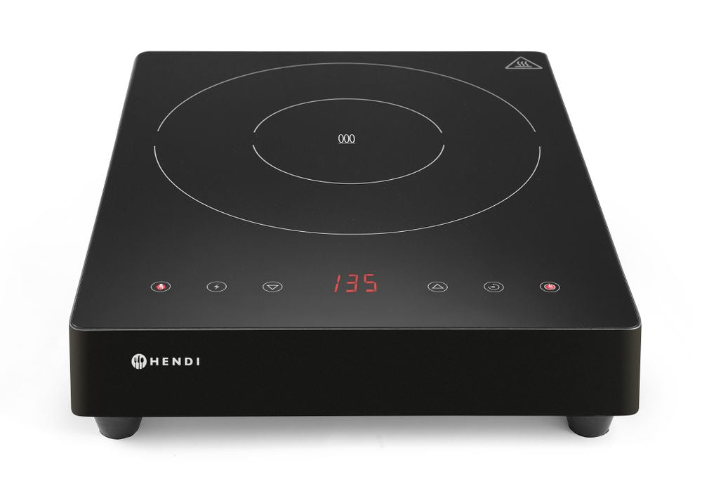 Induktionsspis 3500W, HENDI, Kitchen Line, 230V/3500W, 339x444x(H)80mm
