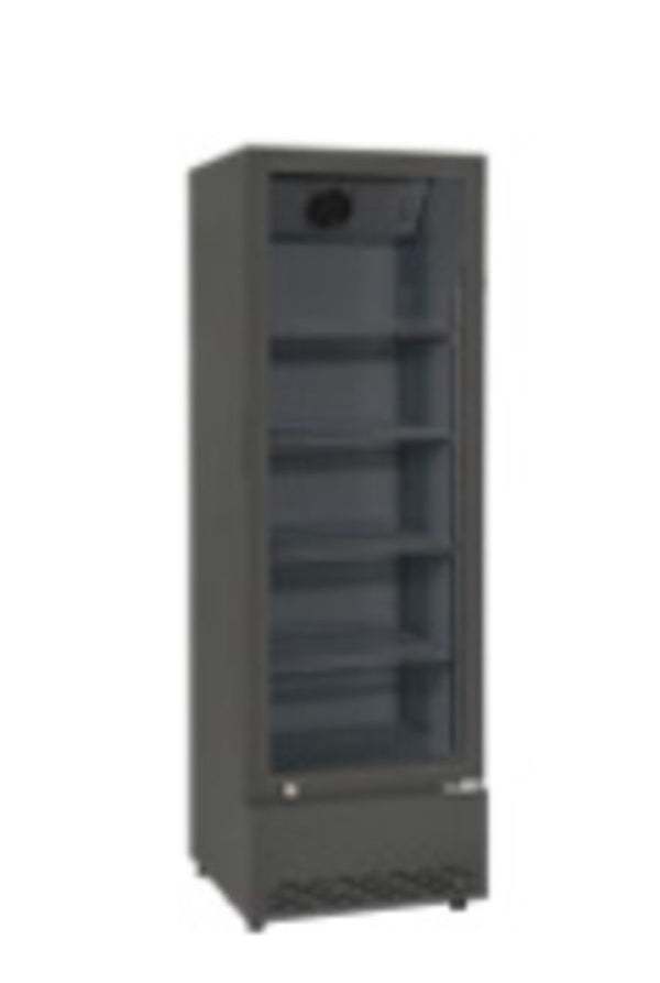 Display cooler, glass door