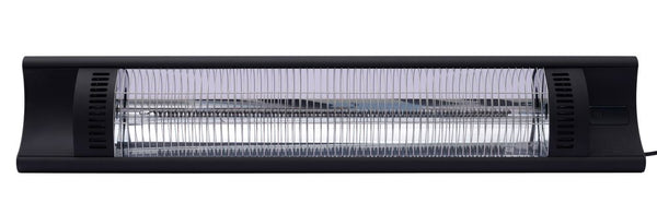Hendi Bola infraröd värmestrålare för uteplats, svart, 230V/2500W, 912x185x(H)174mm