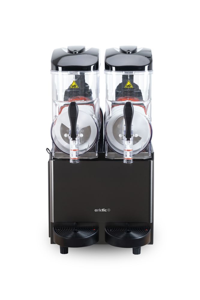 Slushmaskin 2x12 l, Arktic, 24 l, svart, 220-240V/710W, 415x507x(H)810mm