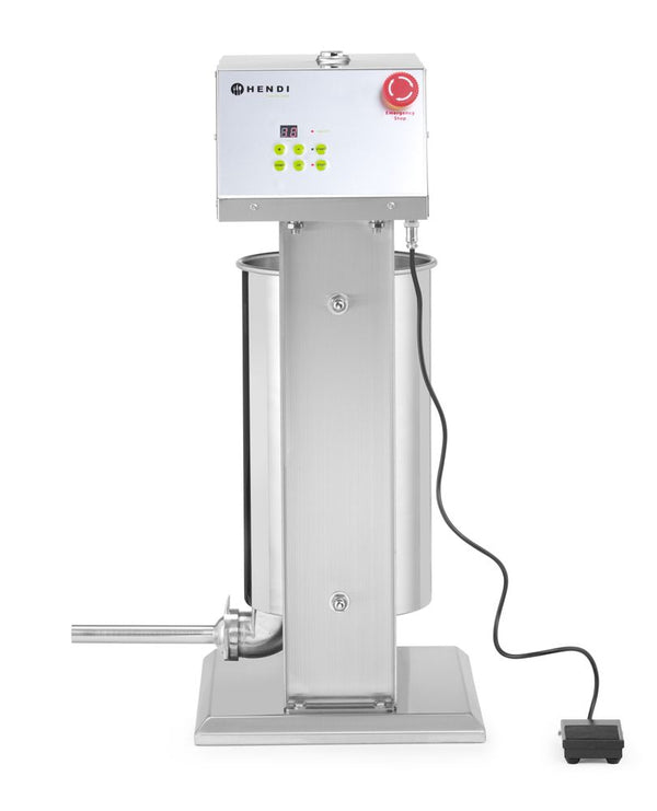 Sausage filling machine, electric