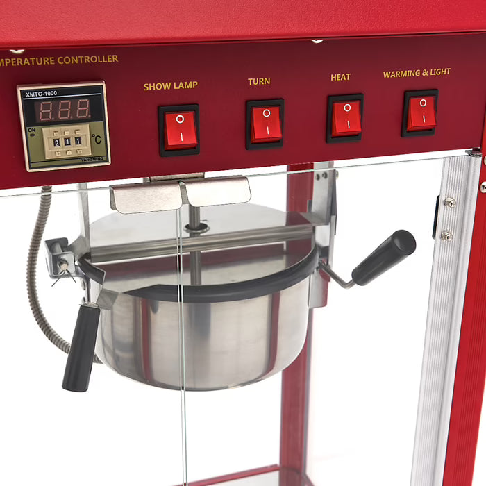 MAXIMA Popcornmaskin med Uppvärmningshylla - 150g