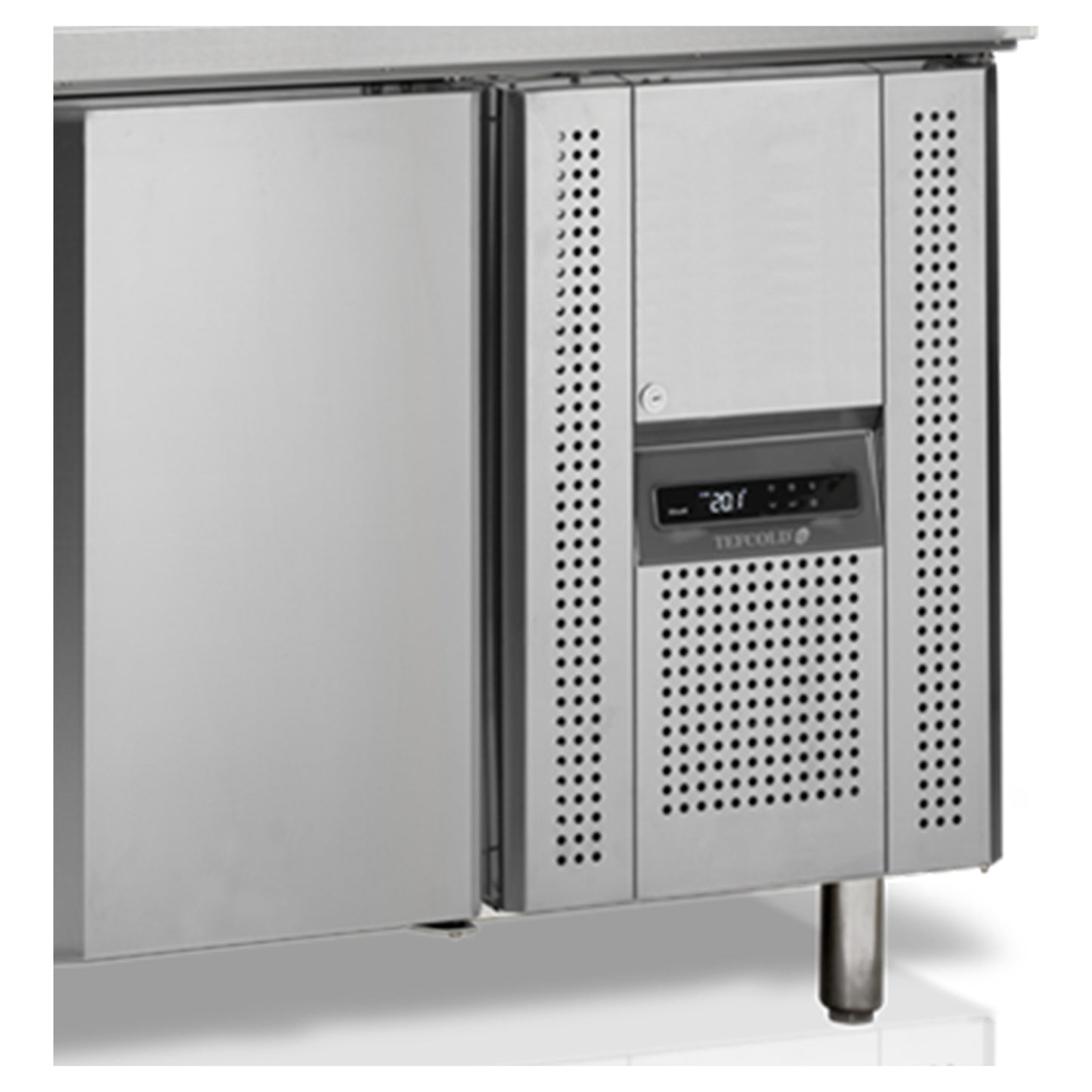 SS7300 - Kylbänk Sandwichpreparering GN1/1 - Disk i rostfritt stål med kylbrunn för GN1/3-kantiner