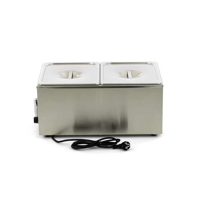 MAXIMA Bain Marie med kran - Inkl. 2 x 1/2 GN Set