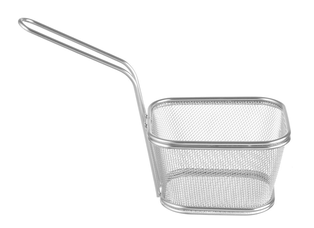 Stapelbara miniatyrer för friteringskorgar, HENDI, 130x115x(H)80mm