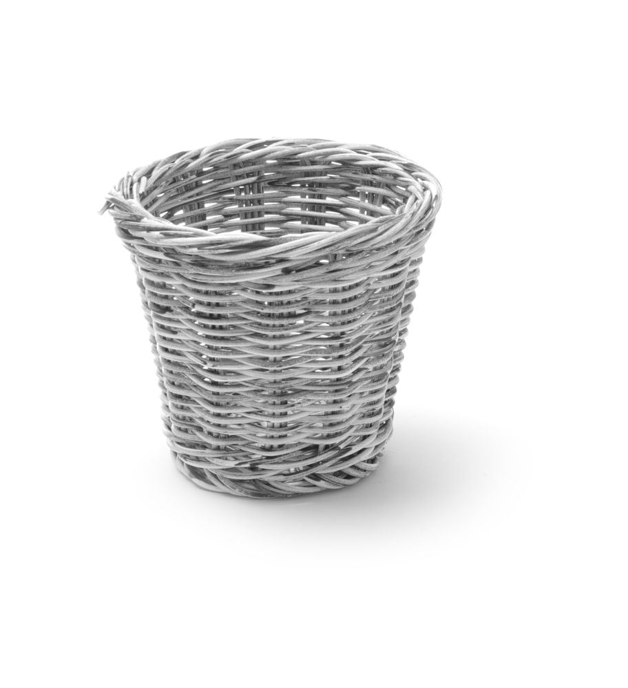 Snackkorg, HENDI, Ljusgrå, ⌀130x(H)110mm
