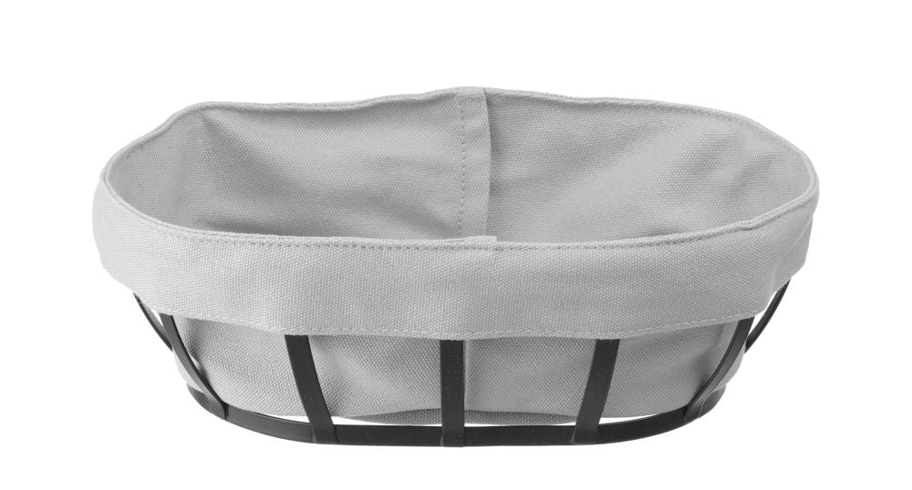 Bagerikorg med påse, HENDI, oval, 250x160x(H)75mm
