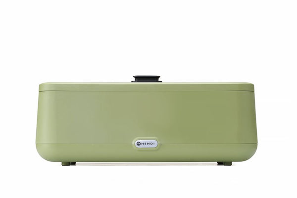 Hendi Varmkopp UNIQ, designad av Robert Bronwasser, Grön, 220-240V/700W, 607x402x(H)245mm