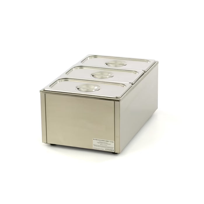 MAXIMA Bain Marie med kran - Inkl. 3 x 1/3 GN Set