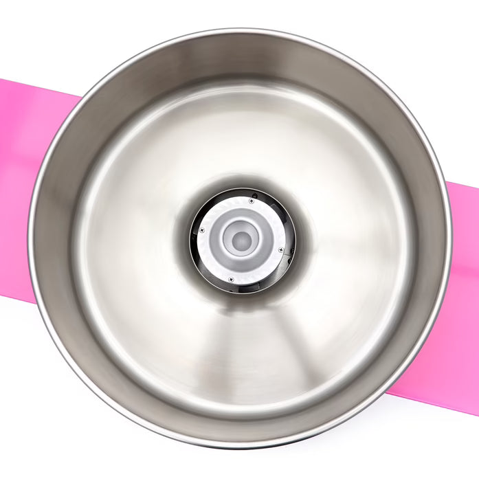 MAXIMA Sockervaddsmaskin med Vagn - Ø 52cm Rosa