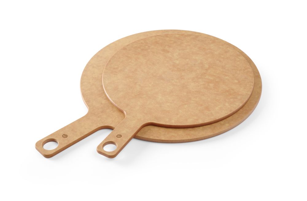 Pizzabräda med handtag, HENDI, Ø254x(H)6mm
