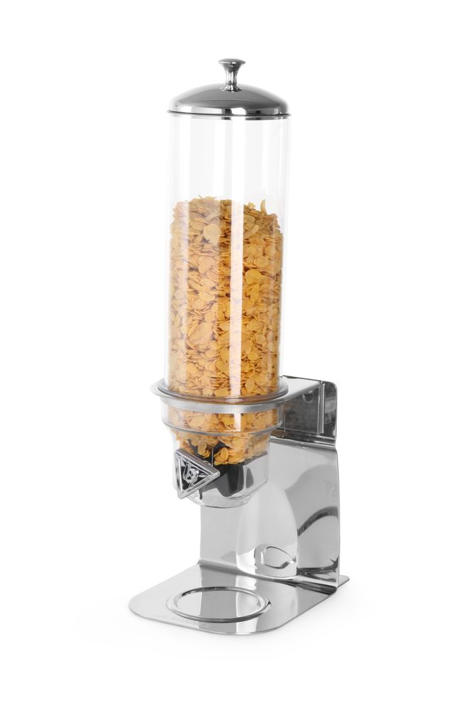 Müsli dispenser, HENDI, 4L, 184x240x(H)600mm