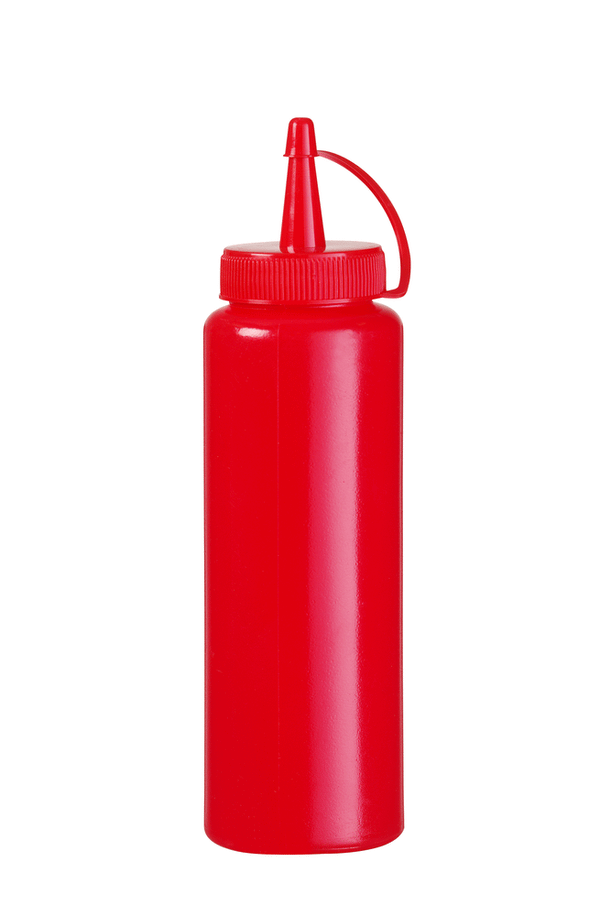 Hendi Dispenserflaskor, 0,2L, Röd, ⌀50x(H)185mm