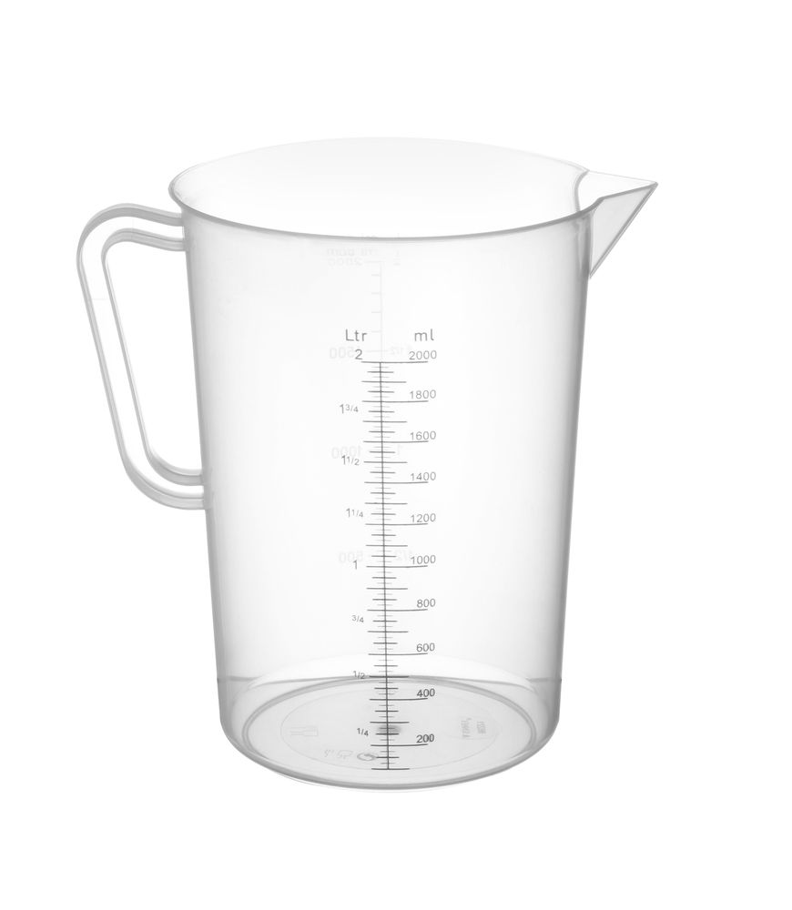 Mätkanna av polypropen, HENDI, 2 l, ⌀140 x (H) 215 mm
