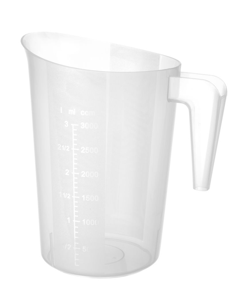 Stapelbar mätkanna, HENDI, 3 l, Ø181 x (H) 233 mm