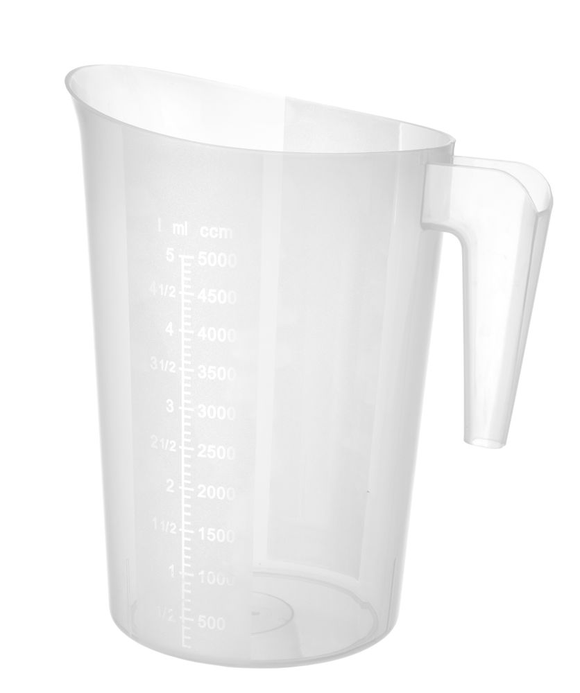 Stapelbar mätkanna, HENDI, 5 l, Ø210 x (H) 270 mm