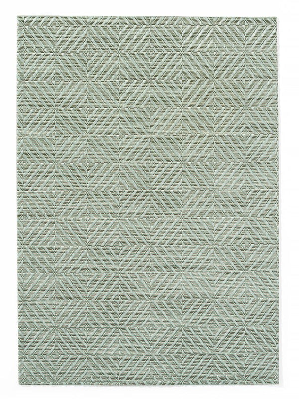 Hendi Bordsunderlägg, geometriskt mönster – set, Grön, 6 st., 450x300mm
