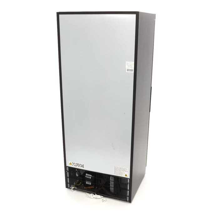 MAXIMA Kylskåp 600L - 4 justerbara hyllor - Svart