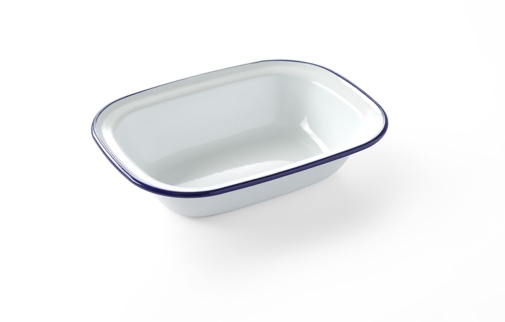 HENDI Rektangulär skål 4 st, 215x160mm(H)50