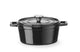 Hendi Gjutjärnsgryta emaljerad, 3,7L, Svart, 317x240x(H)105mm