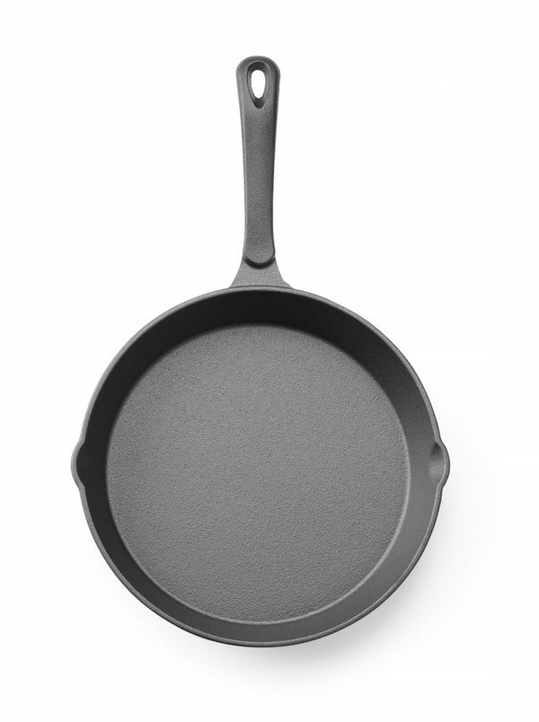 Hendi Gjutjärnspanna, Svart, Ø250x(H)40mm, Rund